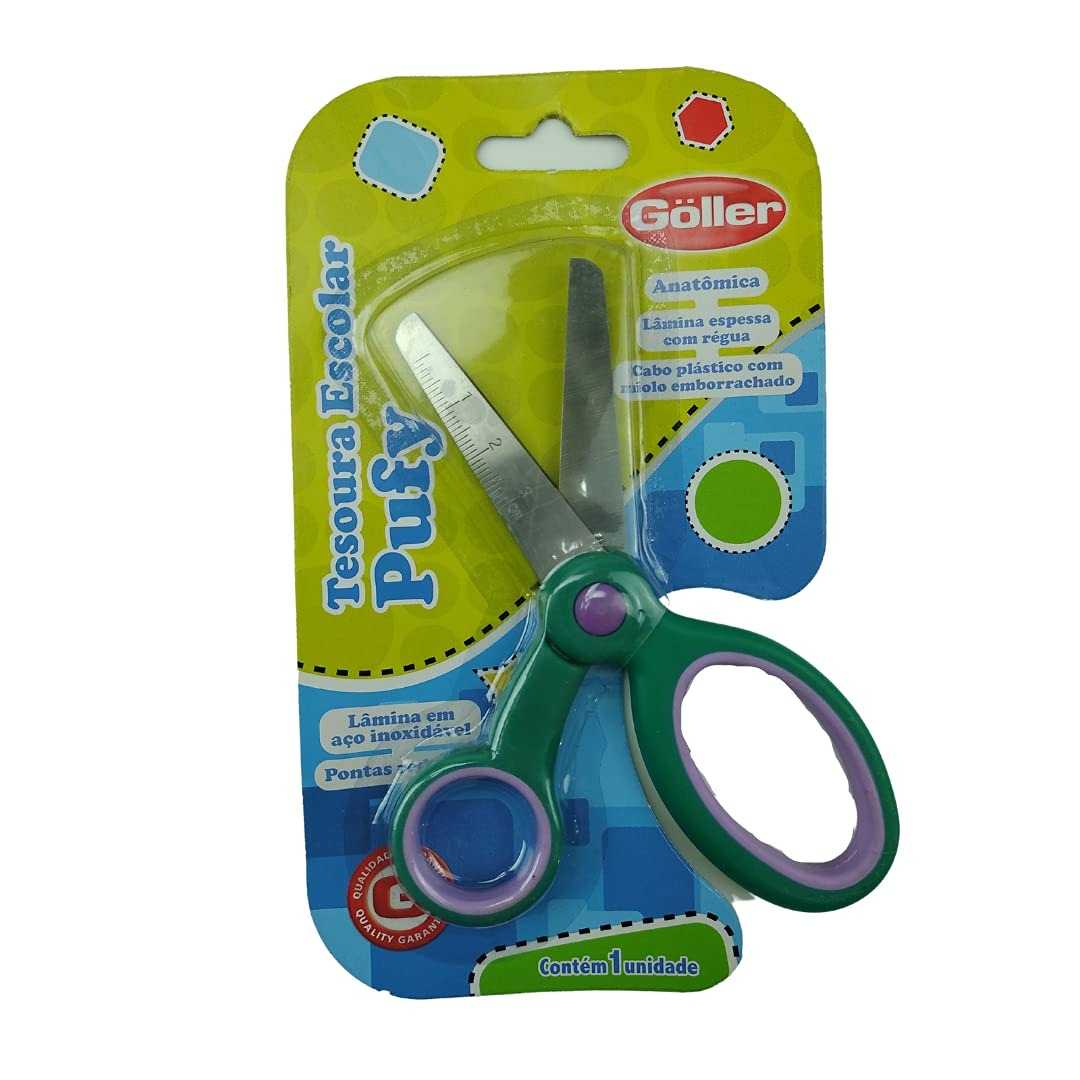 TESOURA ESCOLAR GOLLER PUFY